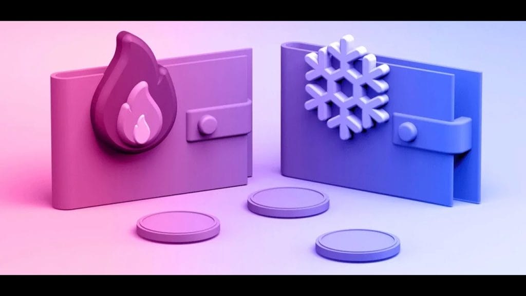 Comment fonctionnent les portefeuilles chauds et froids ?