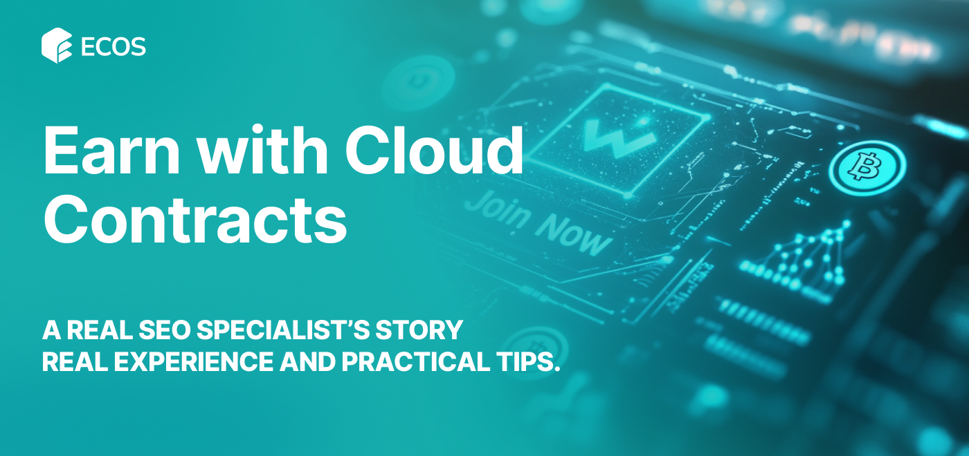How I Earned $4,500 with ECOS Cloud Contracts: A Real SEO Specialist’s Story