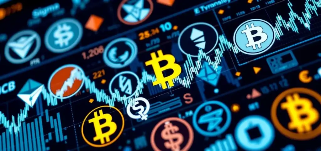 A detailed infographic showing cryptocurrency price differences across various exchanges, illustrating arbitrage opportunities and exchanges gaps, relevant to low risk trading with arbitrage bots.