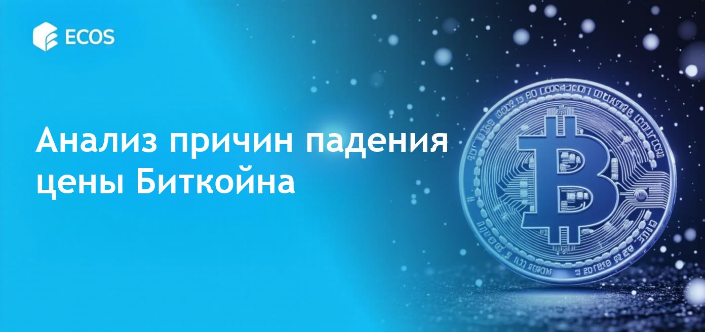 Цена Биткойна сегодня: почему она падает?