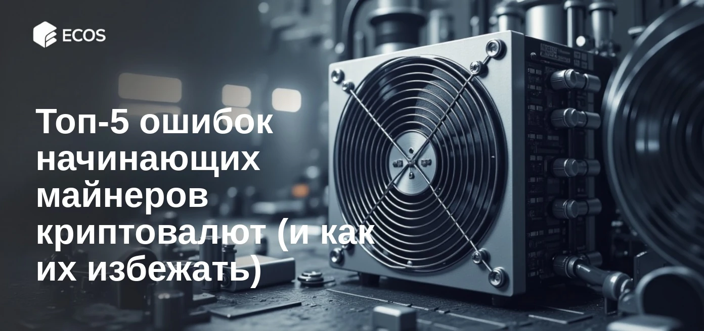 Топ-5 ошибок начинающих майнеров криптовалют (и как их избежать)