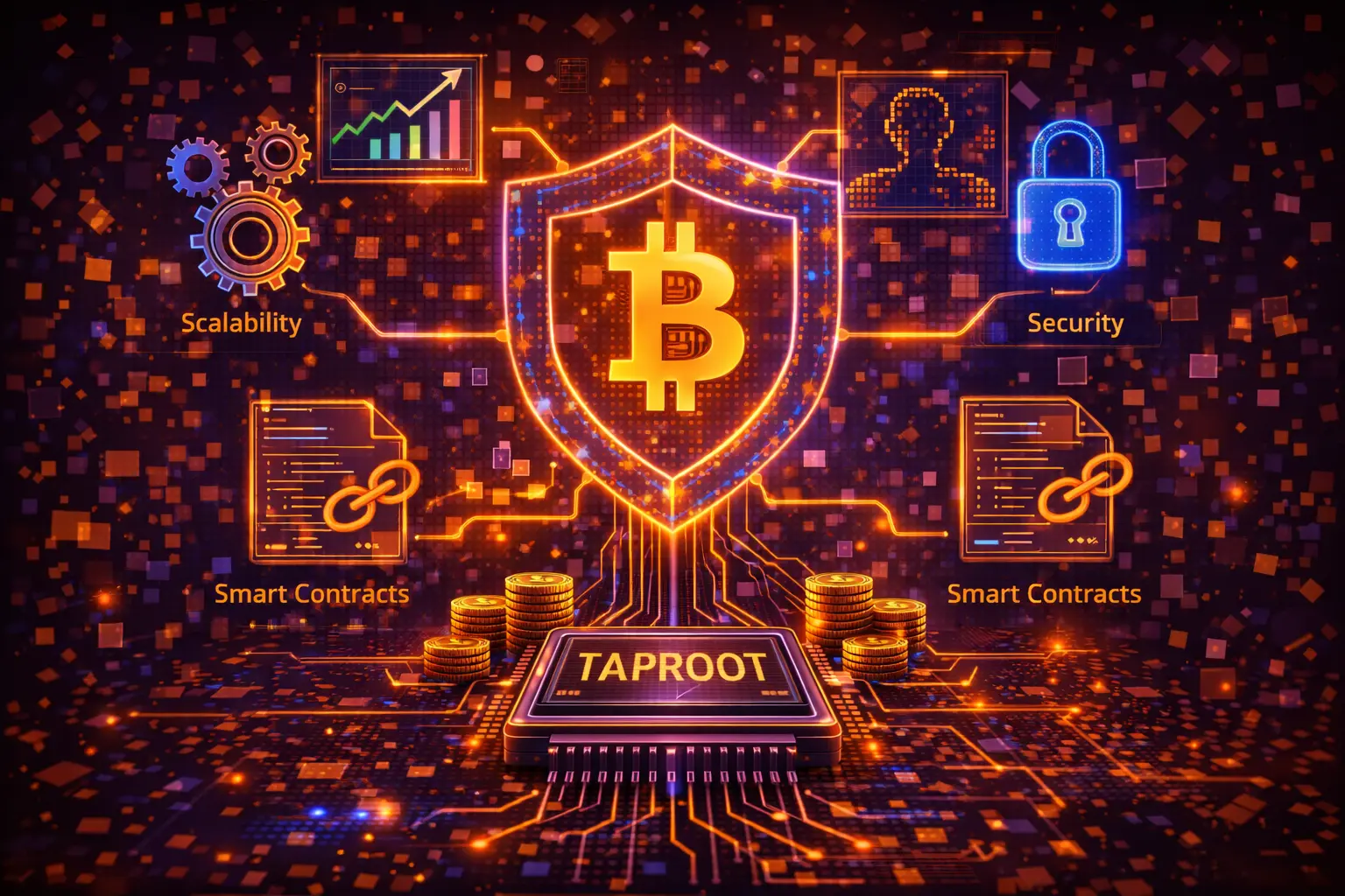 Comparativa: Taproot frente a actualizaciones anteriores