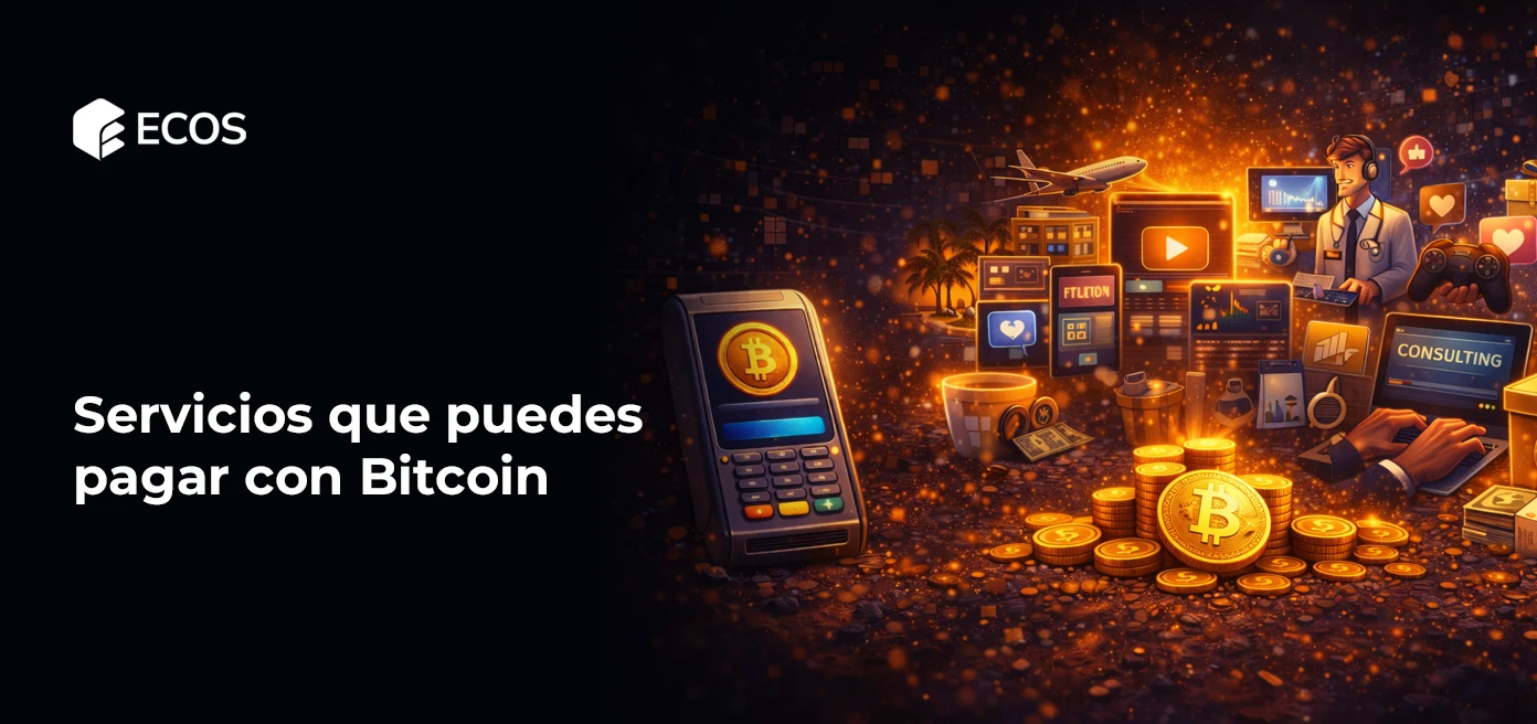 Servicios que puedes pagar con Bitcoin