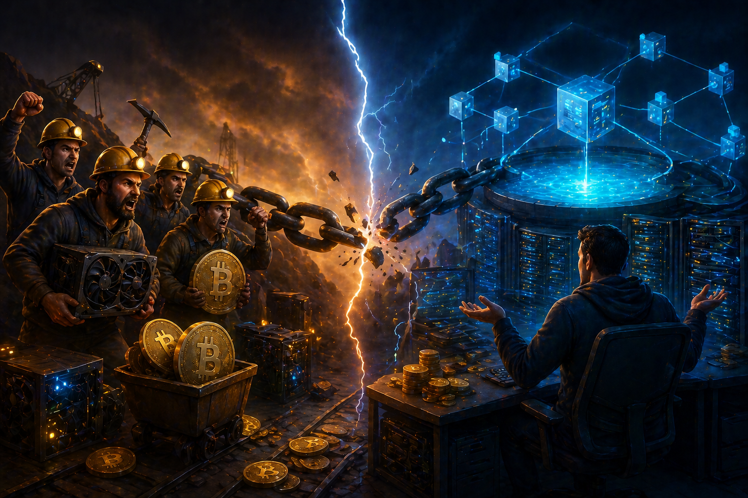 Conflicts Between Miners and Mining Pools