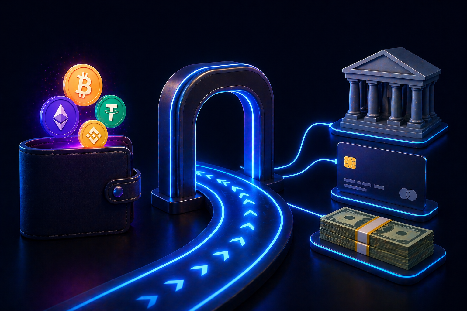 Fiat Off-Ramp Crypto Solutions