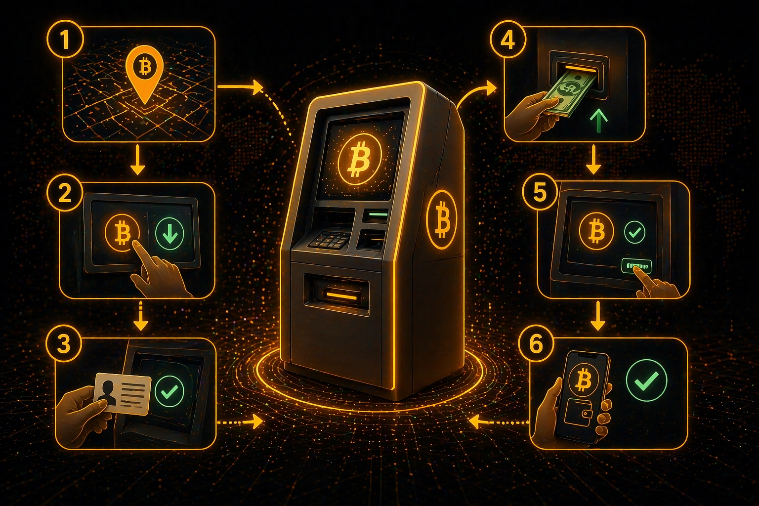 Cómo usar un cajero Bitcoin