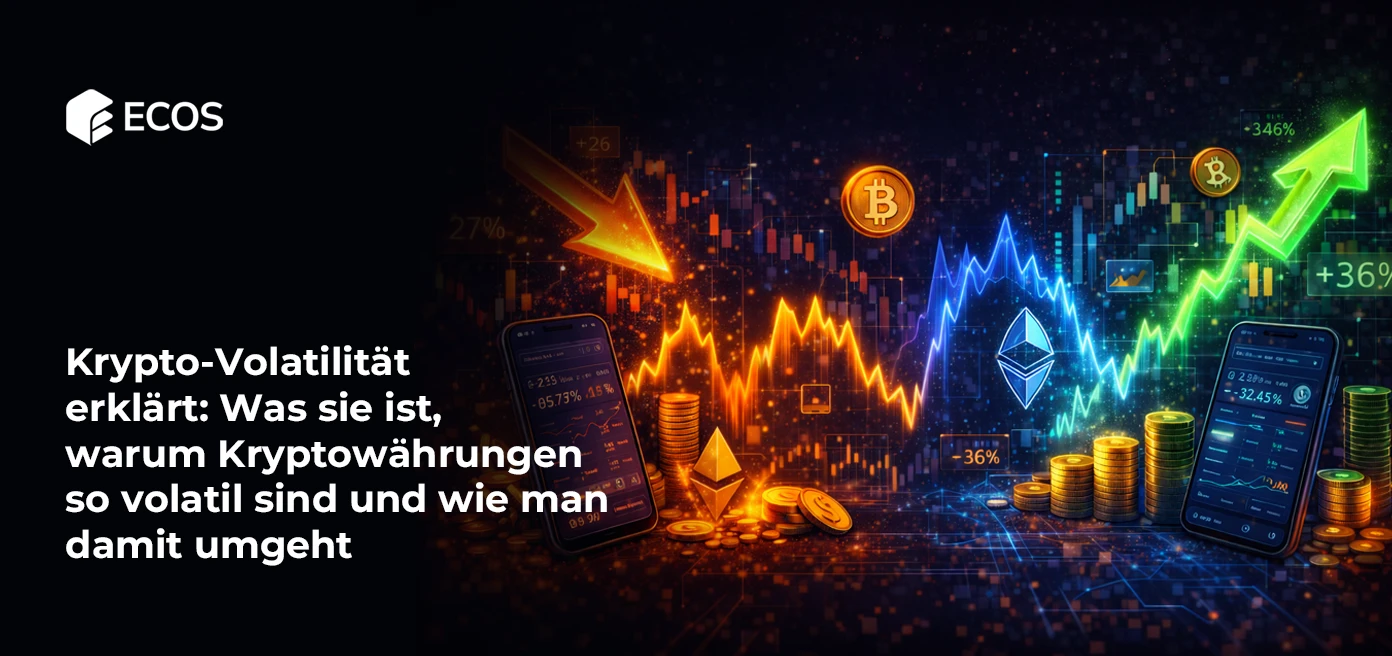 Krypto-Volatilität erklärt: Was sie ist, warum Kryptowährungen so volatil sind und wie man damit umgeht