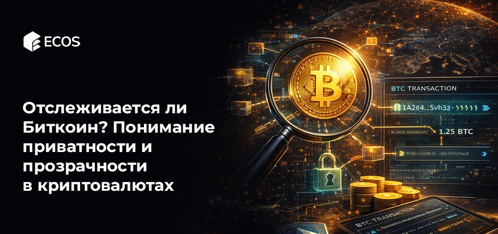 Отслеживается ли Биткоин? Понимание приватности и прозрачности в криптовалютах