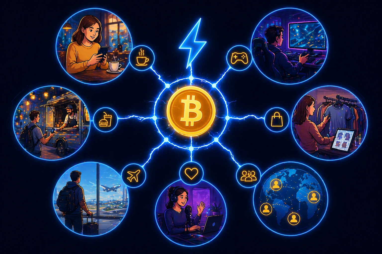 Comment fonctionne Bitcoin Lightning