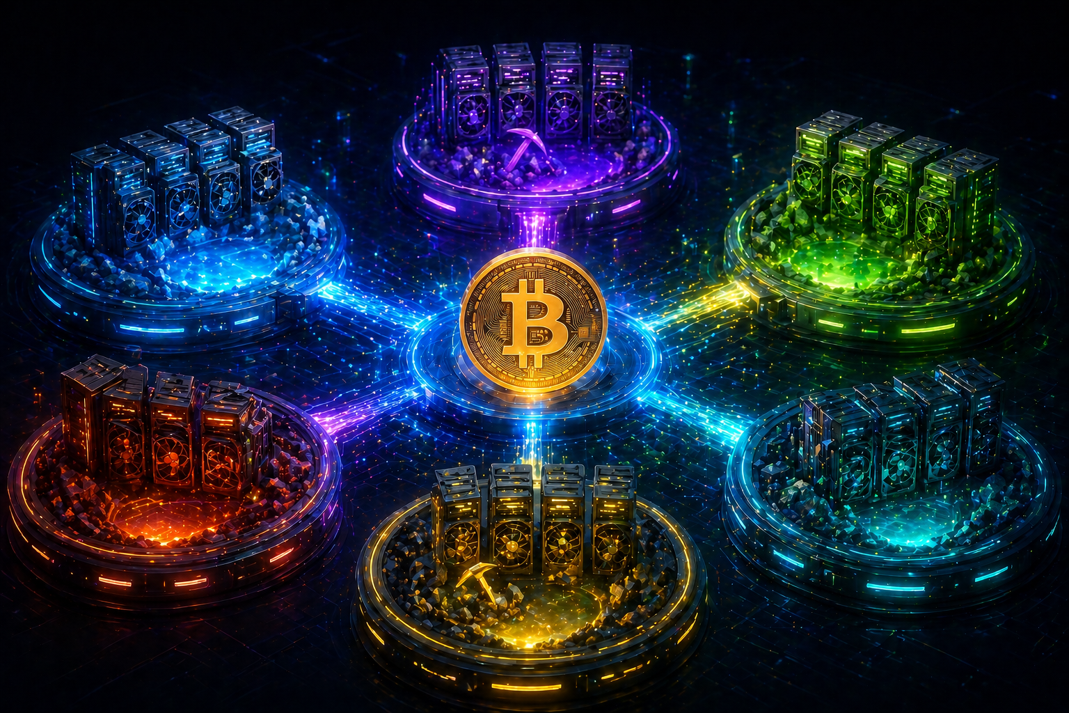 Los mejores pools de minería de Bitcoin en 2025