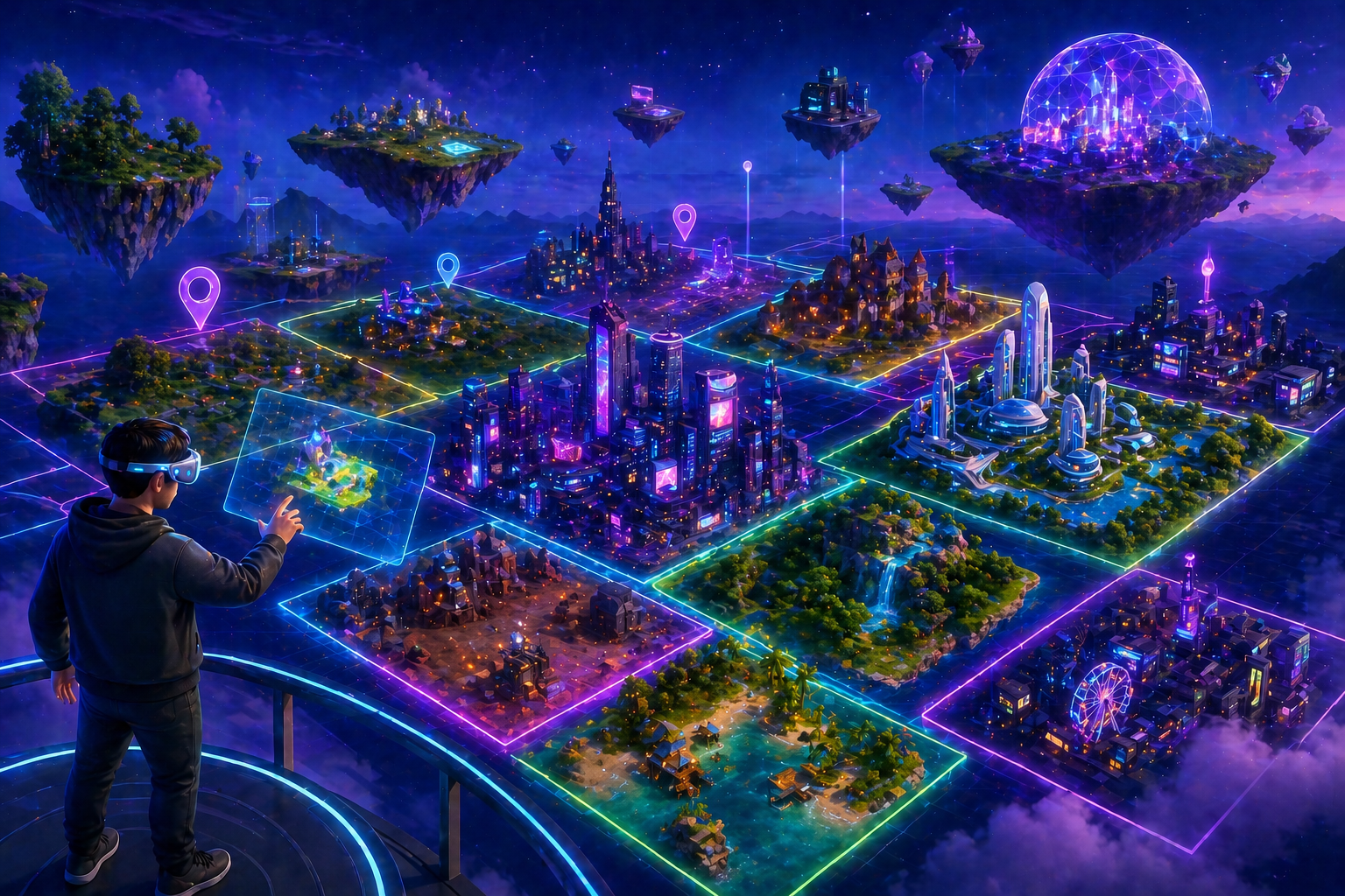 Virtual Land in the Metaverse 