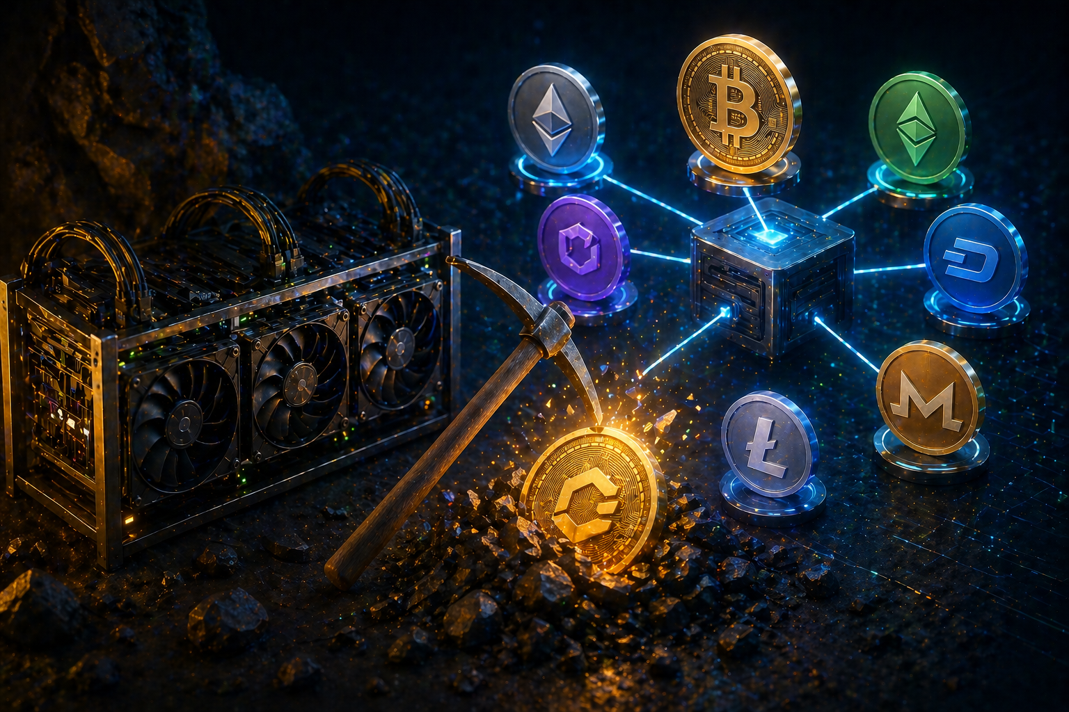 ¿Qué es la minería de altcoins?