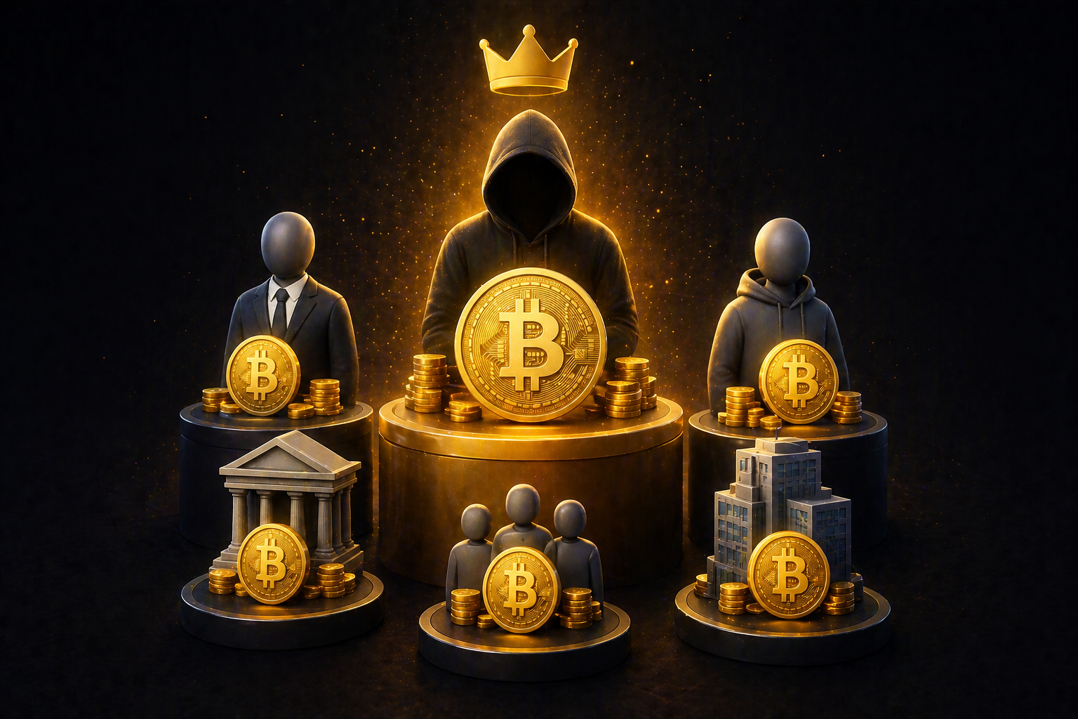 ¿Quién posee más Bitcoin en el mundo?
