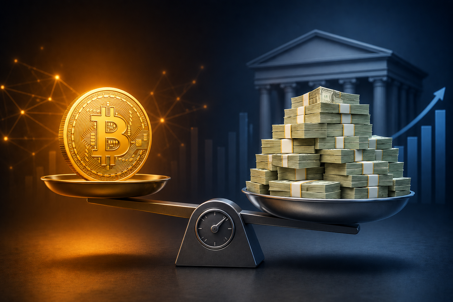 Bitcoin supply vs fiat money supply