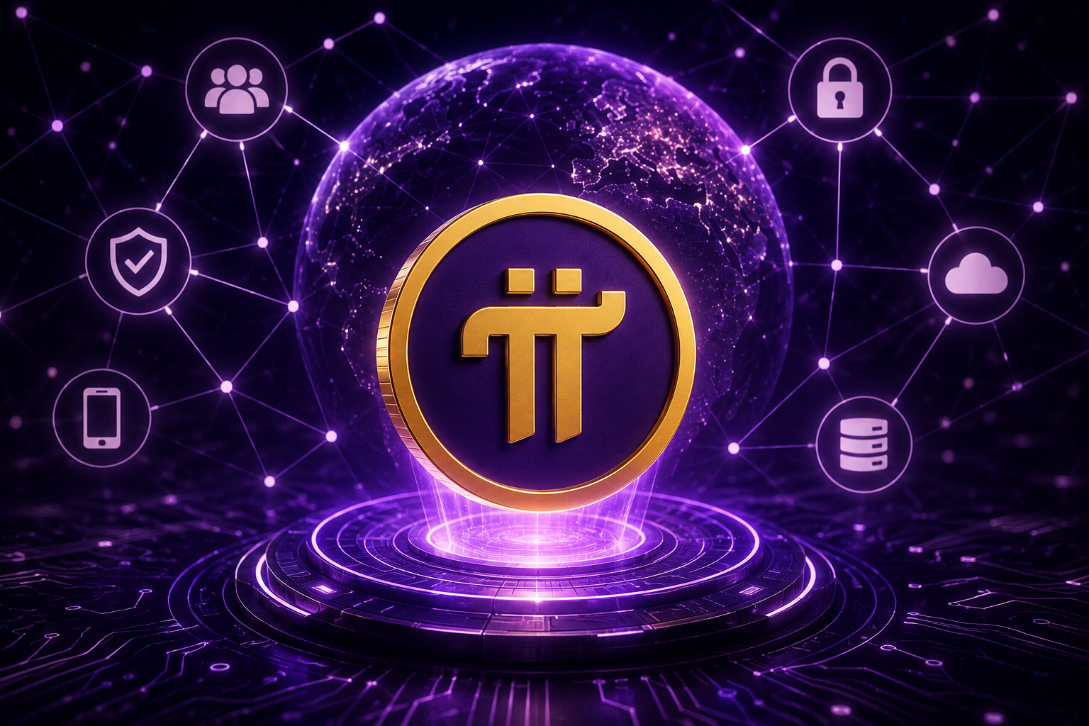 Где размещен Pi Coin?