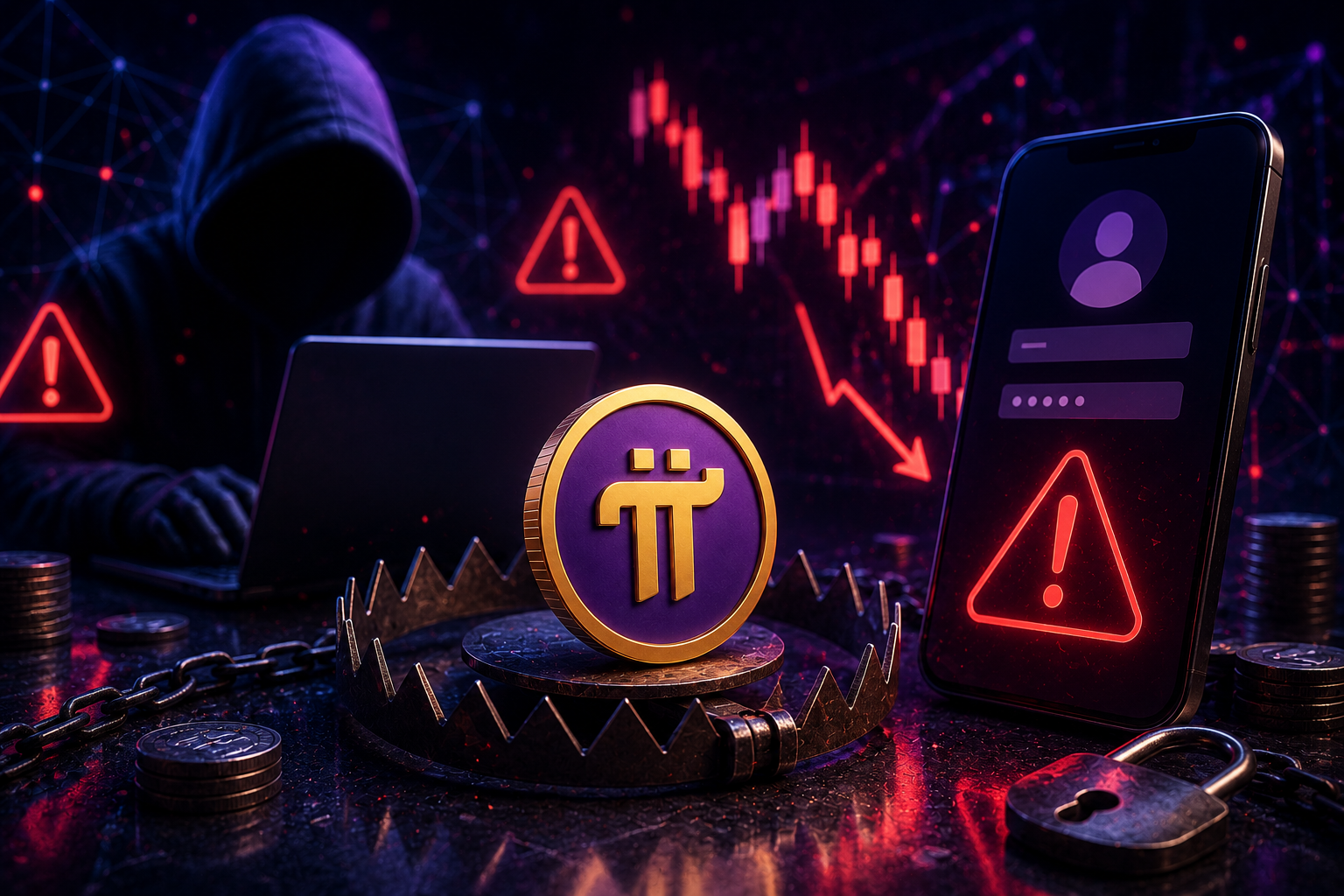 Риски попыток ранней продажи Pi coin