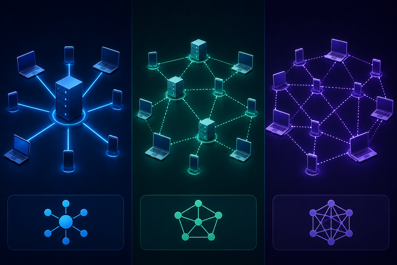 Comparing Centralized, Decentralized, and Distributed Systems