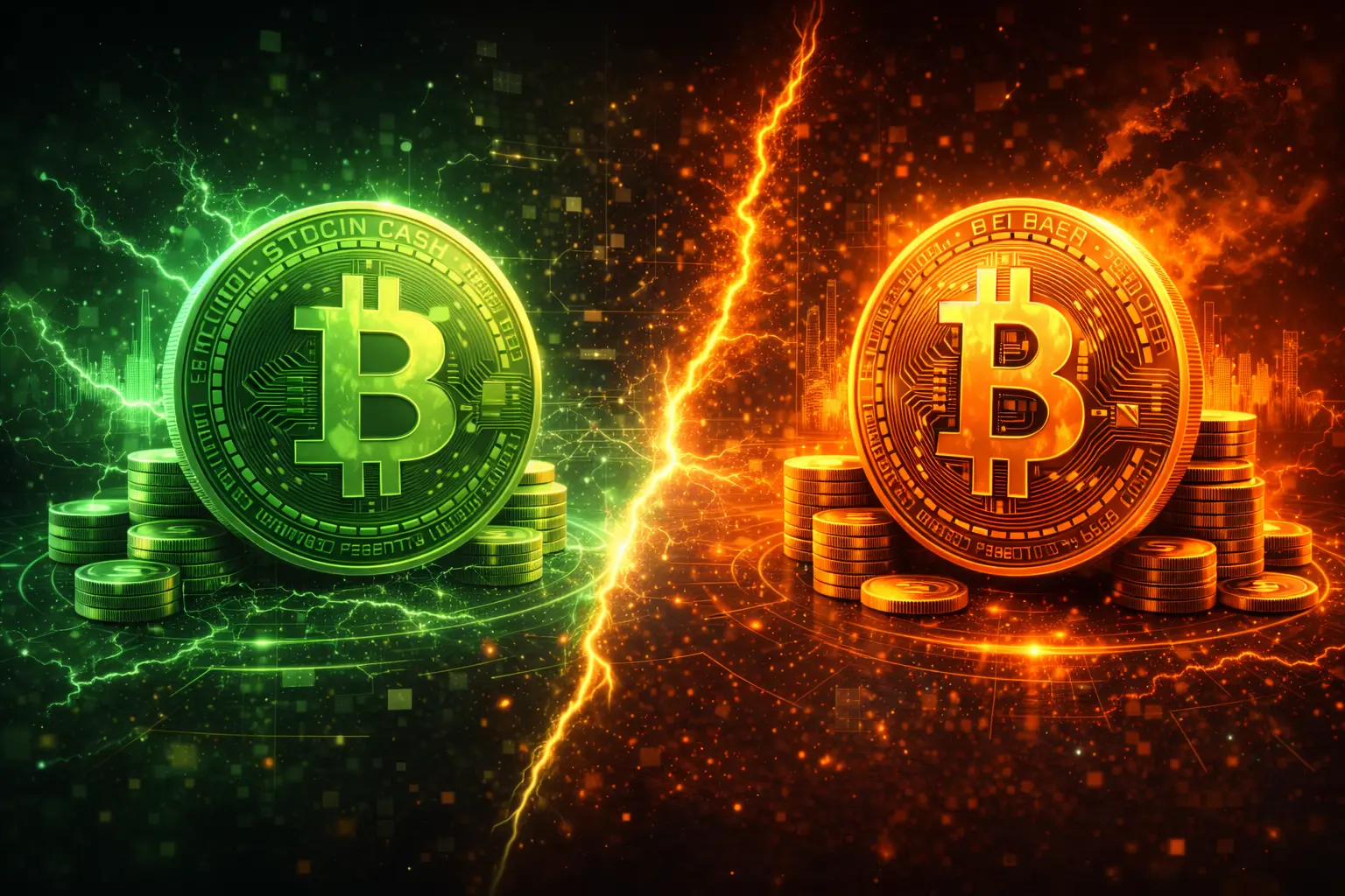 Bitcoin Cash против Bitcoin