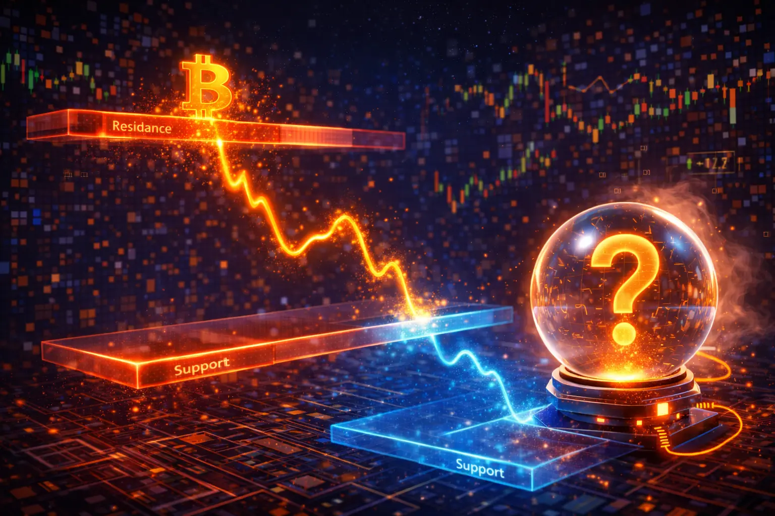 Grundlagen von Bitcoin Support und Resistance