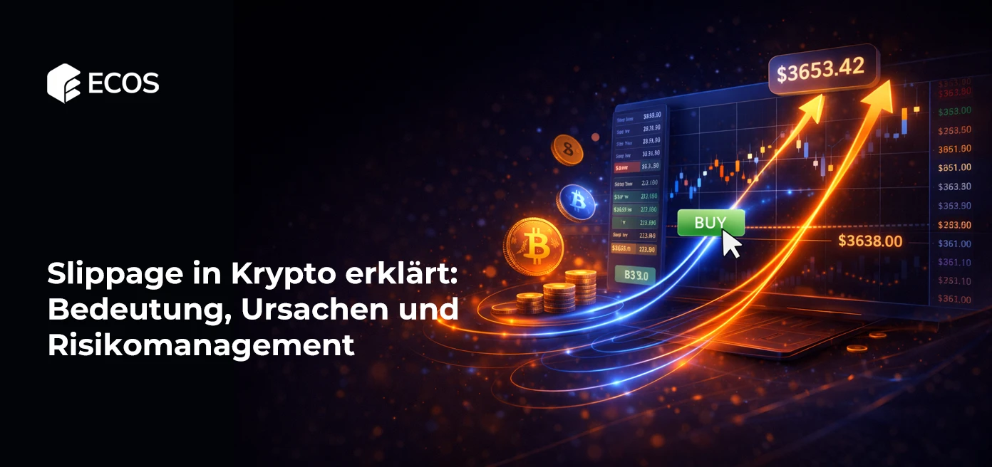 Slippage in Krypto erklärt: Bedeutung, Ursachen und Risikomanagement