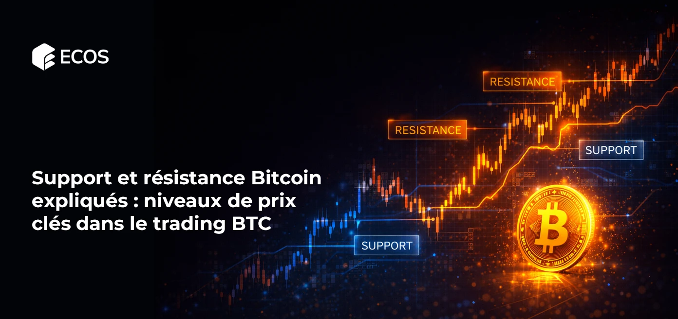Support et résistance Bitcoin expliqués : niveaux de prix clés dans le trading BTC