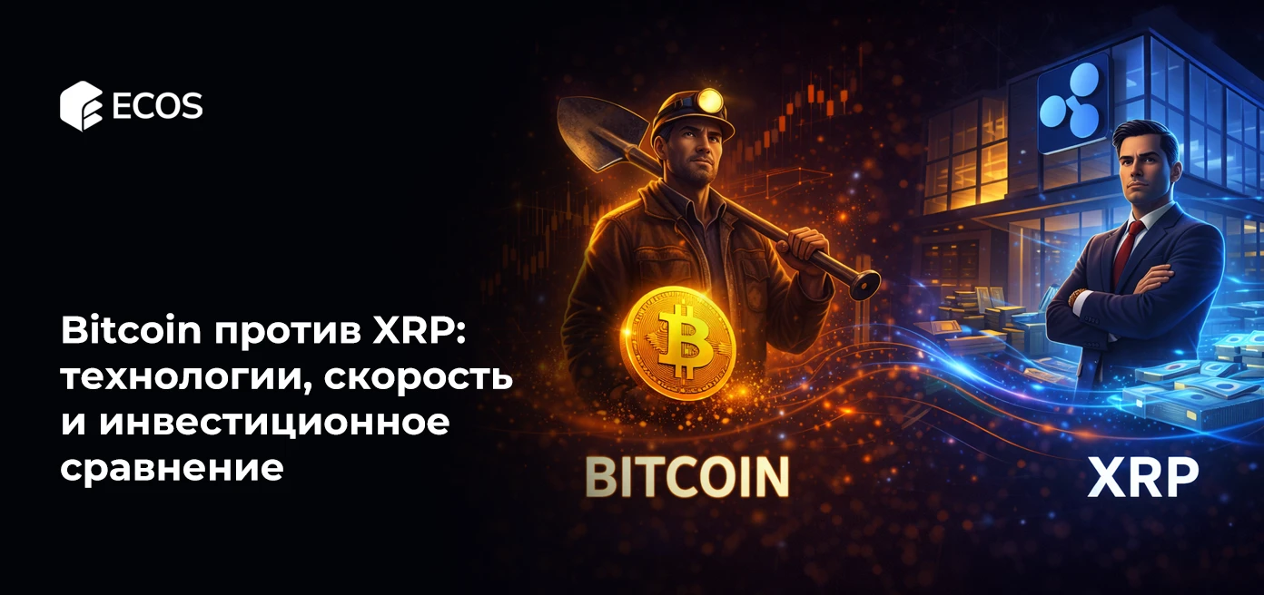 Bitcoin против XRP: технологии, скорость и инвестиционное сравнение