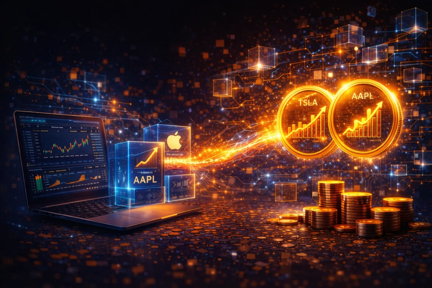 Tokenisation des actions et technologie blockchain