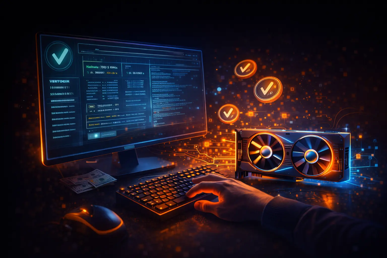 Configurer votre rig de minage Vertcoin