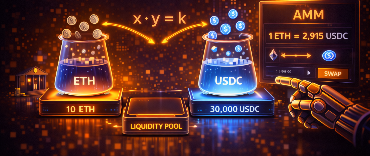 Cómo funcionan los creadores de mercado automáticos