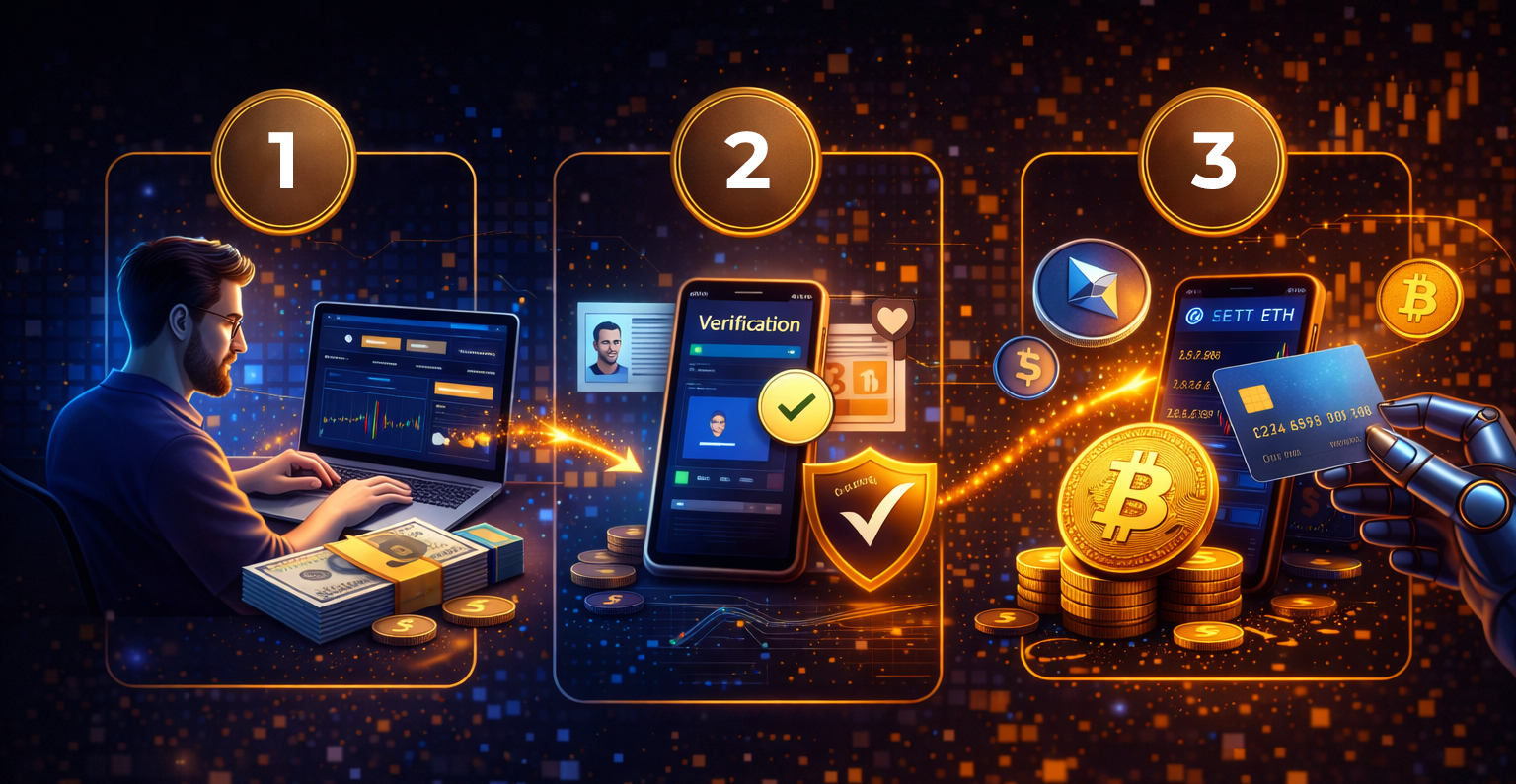 Comment acheter de la crypto avec de la monnaie fiduciaire