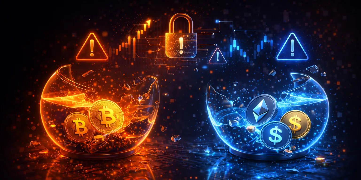 Riesgos de los pools de liquidez cripto