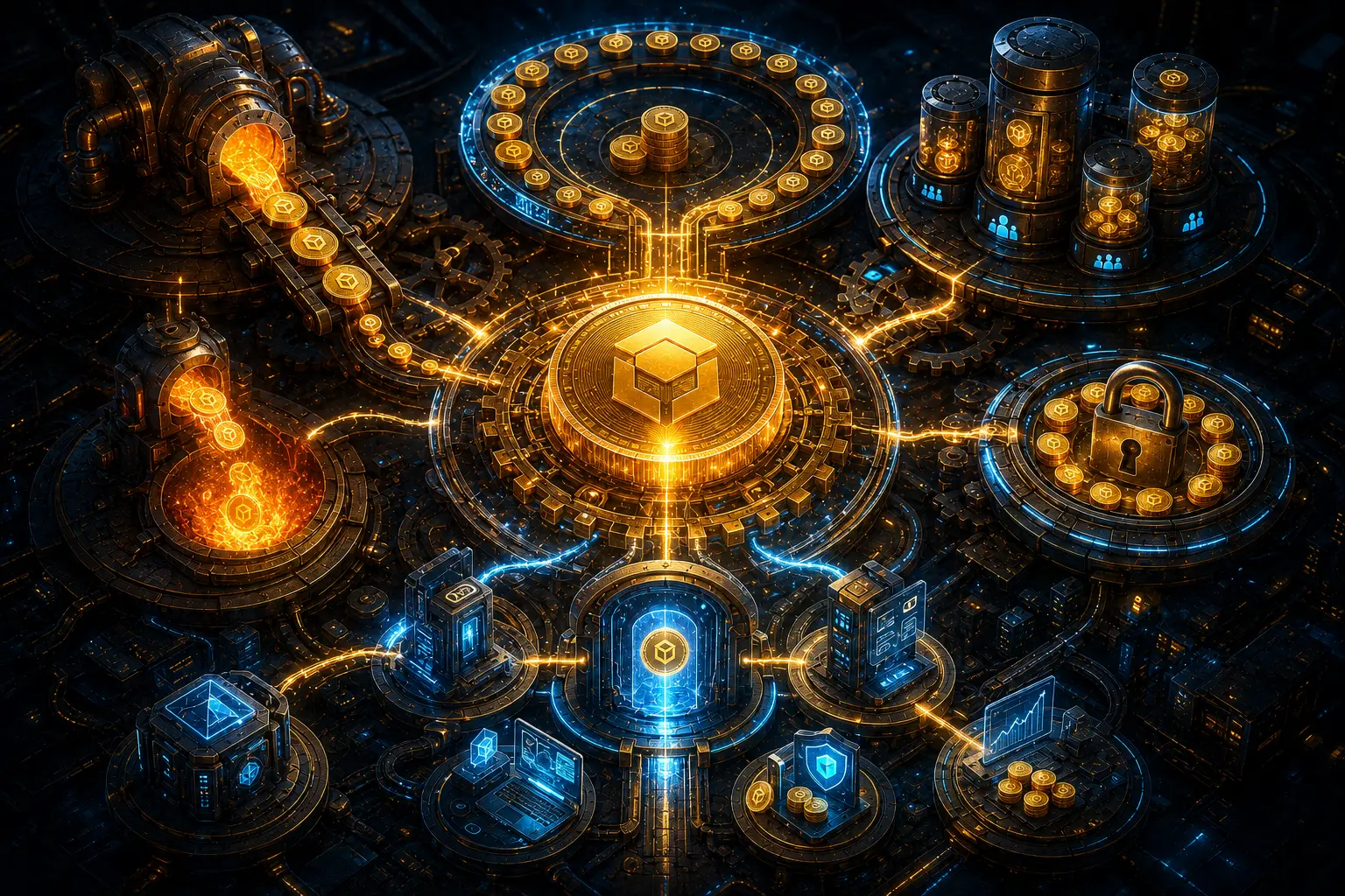 Cómo funciona la tokenómica en los proyectos cripto
