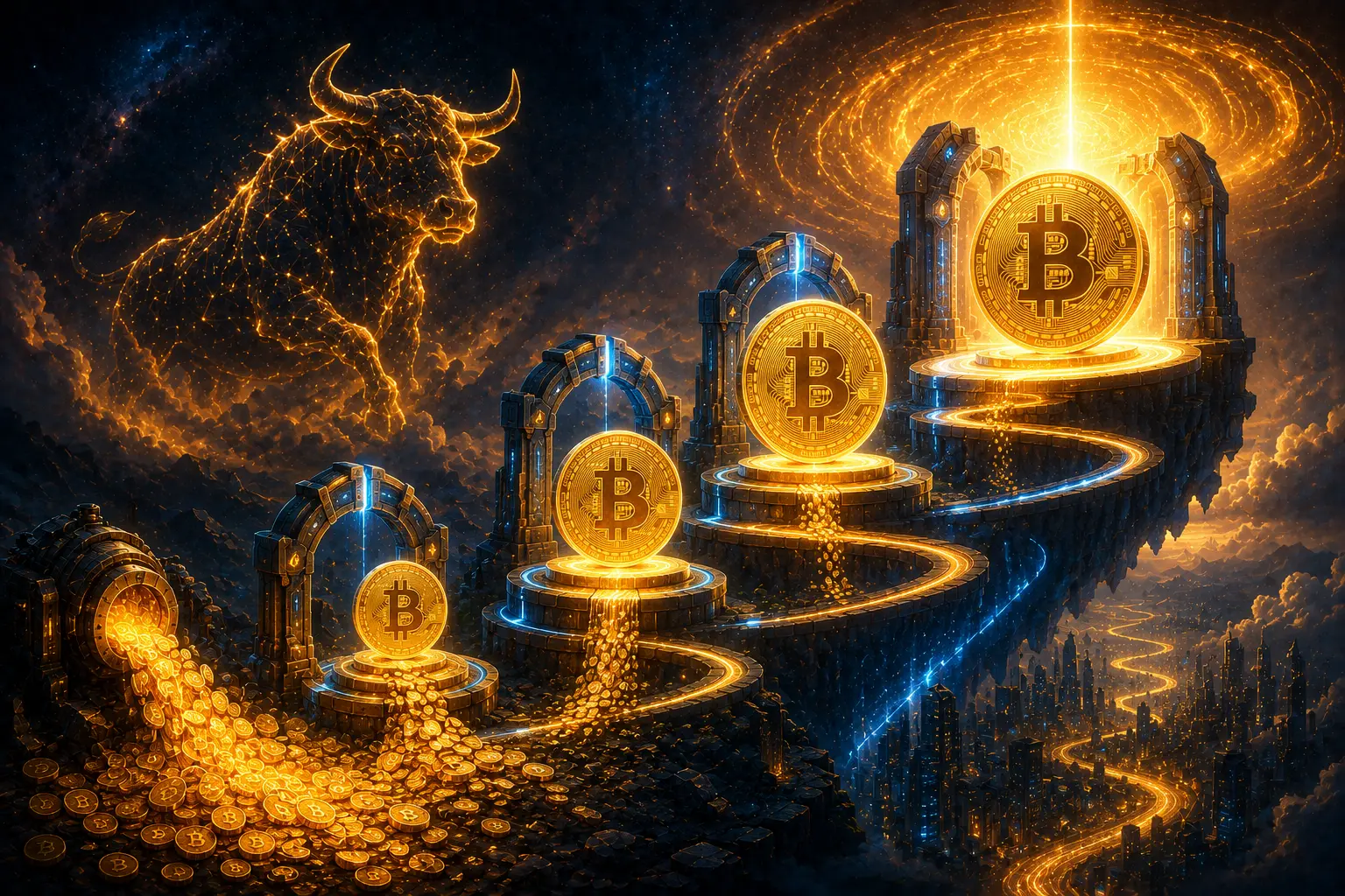 Cycles historiques du halving Bitcoin