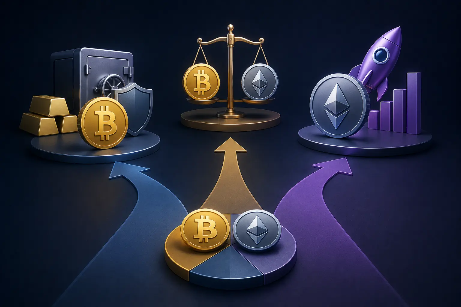 Historical Performance: BTC vs ETH