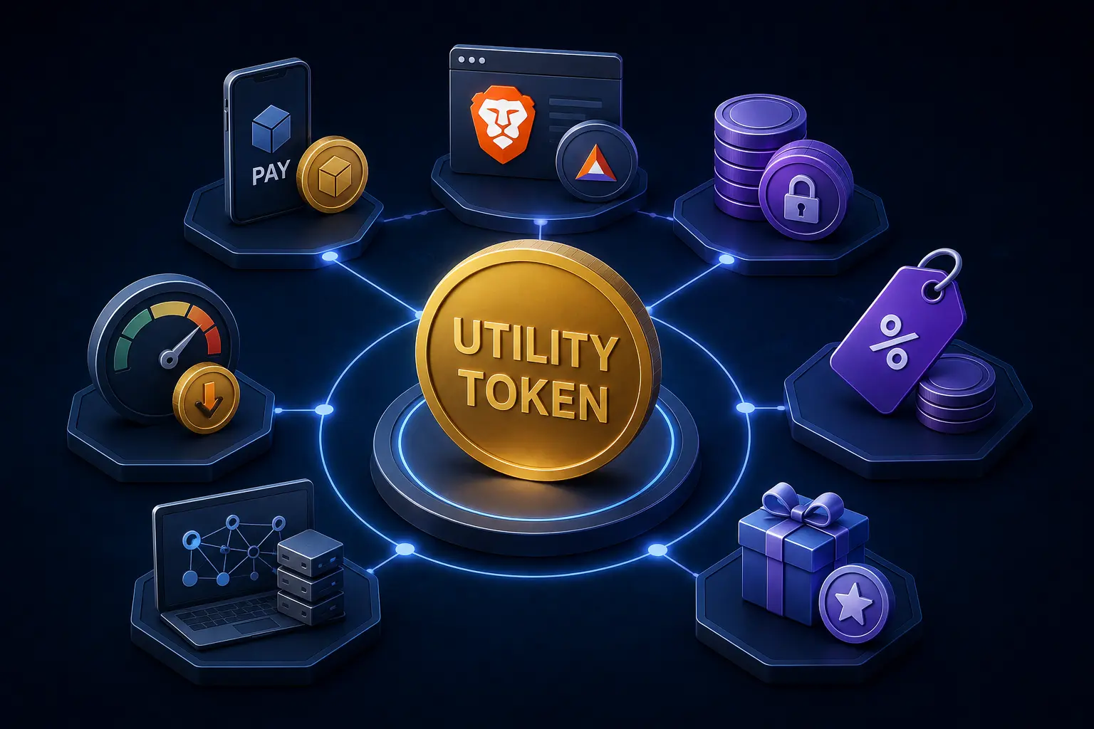 Histoire et évolution des utility tokens