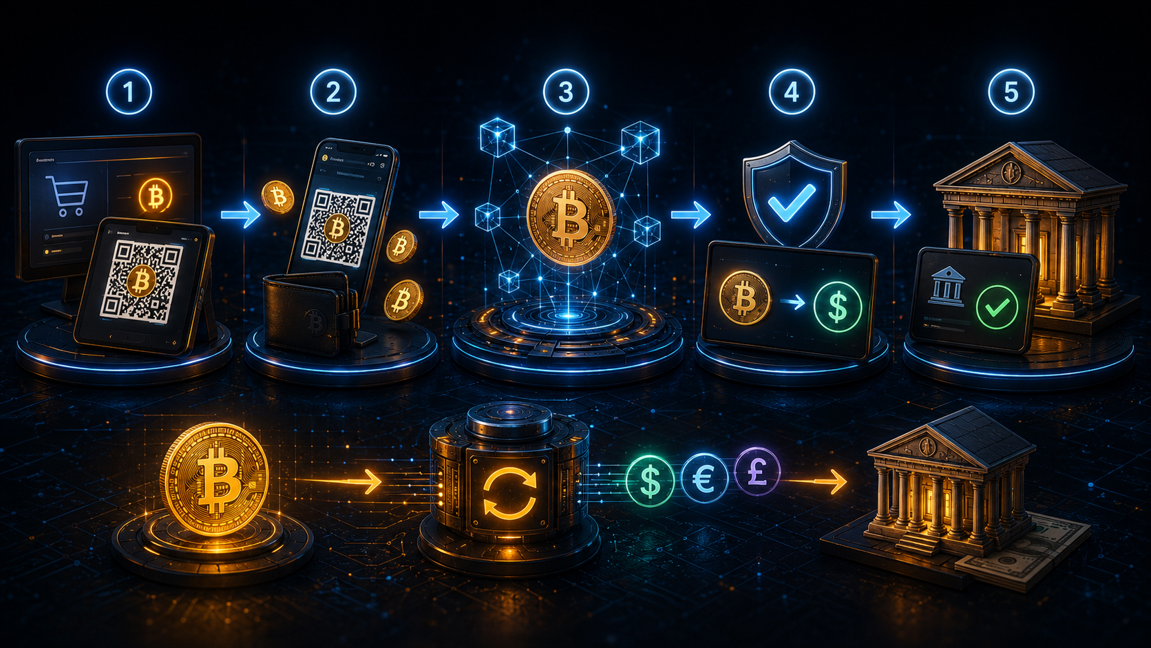 Types of Cryptocurrency Payment Providers